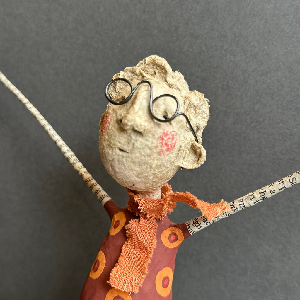 Paper Mache Sculpture ‘Benjamin’