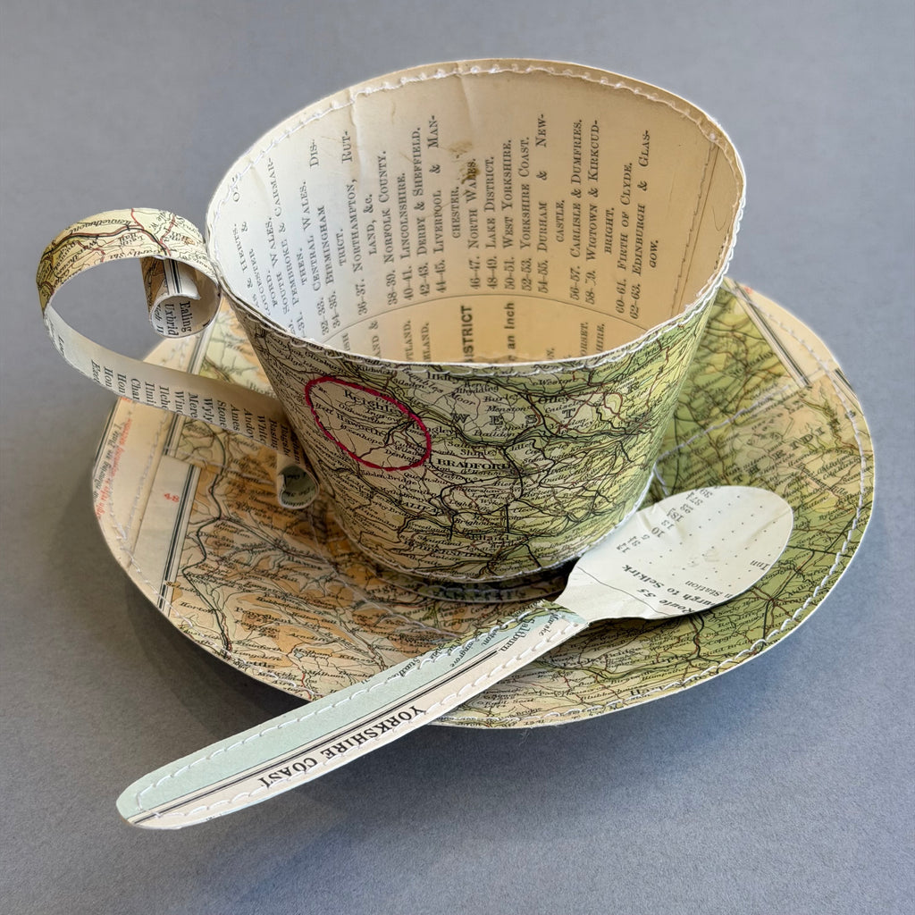 Paper Teacup - Maps - Haworth