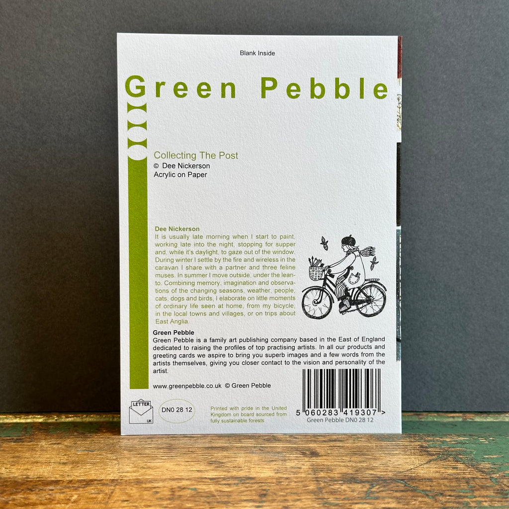 Green Pebble G/Card - Dee Nickerson - Collecting The Post