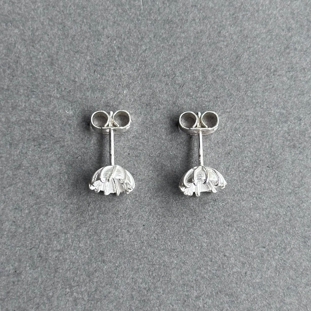 Poppy Seed Studs - Silver