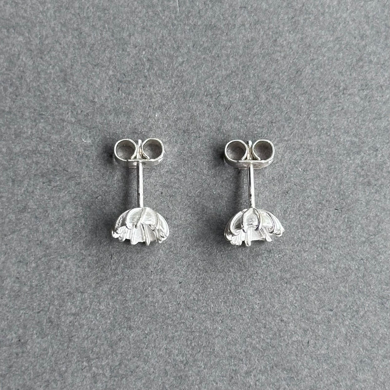 Poppy Seed Studs - Silver