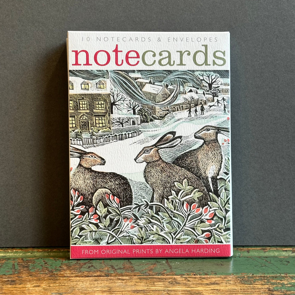 Notecards - Angela Harding - Holly Hedge/We Three Hares