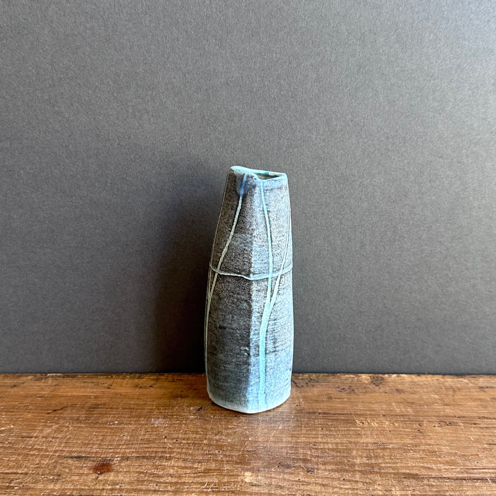 Curved Vase - Small - Dark Woodland