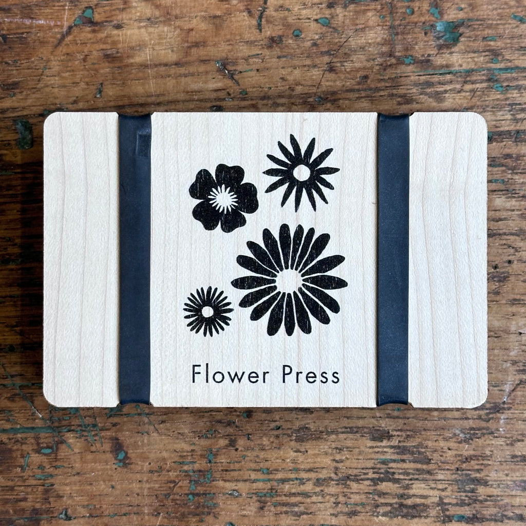 Pocket Flower Press ‘Silhouette’