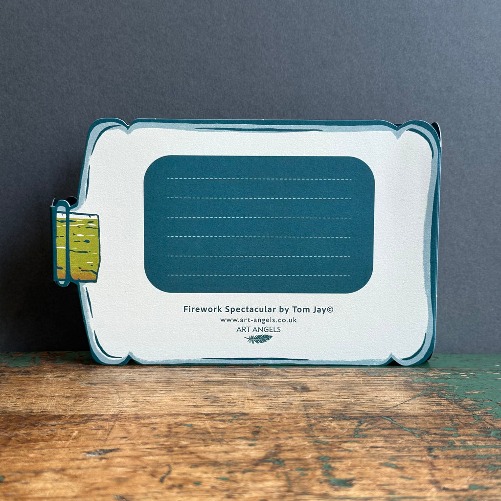 Die-Cut Card - Tom Jay - Fireworks Spectacular