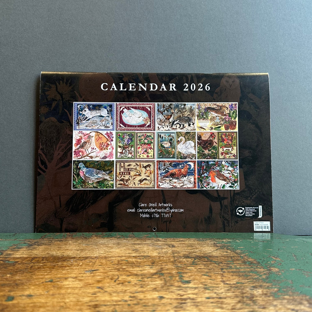 Calendar 2026 - Clare O’Neill