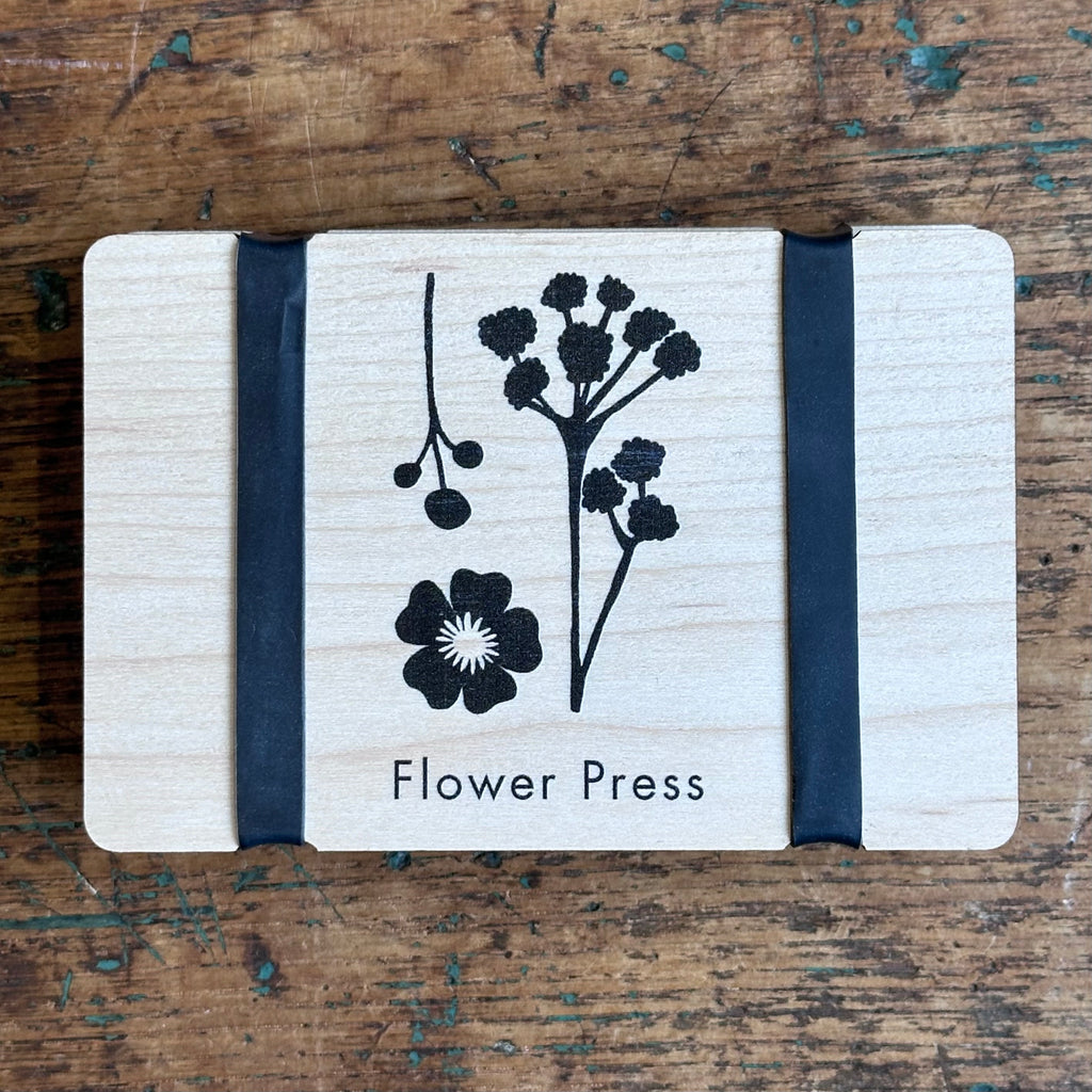 Pocket Flower Press ‘Silhouette’