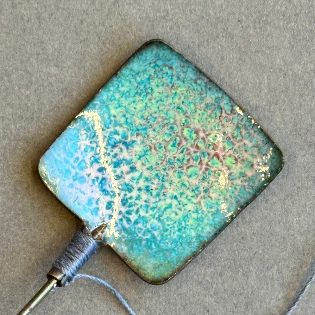 Decorative Enamel Spoon 'Tiny Nail’