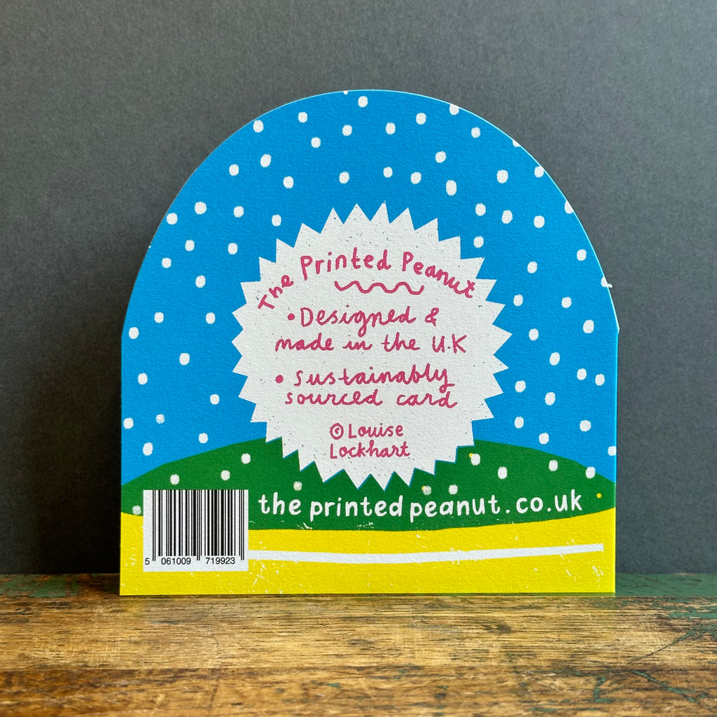 G/Card - Snow Globe - Ice Skaters