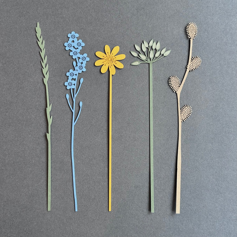 Paper Posy - Set of 5 - Spring (A)