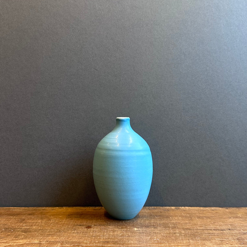 Vase - Oval - Turquoise #112