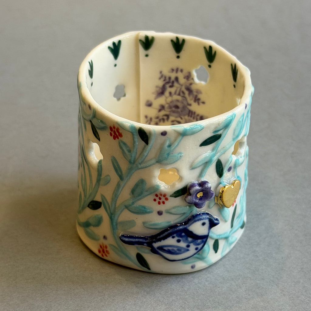 Porcelain Tea Light Holder