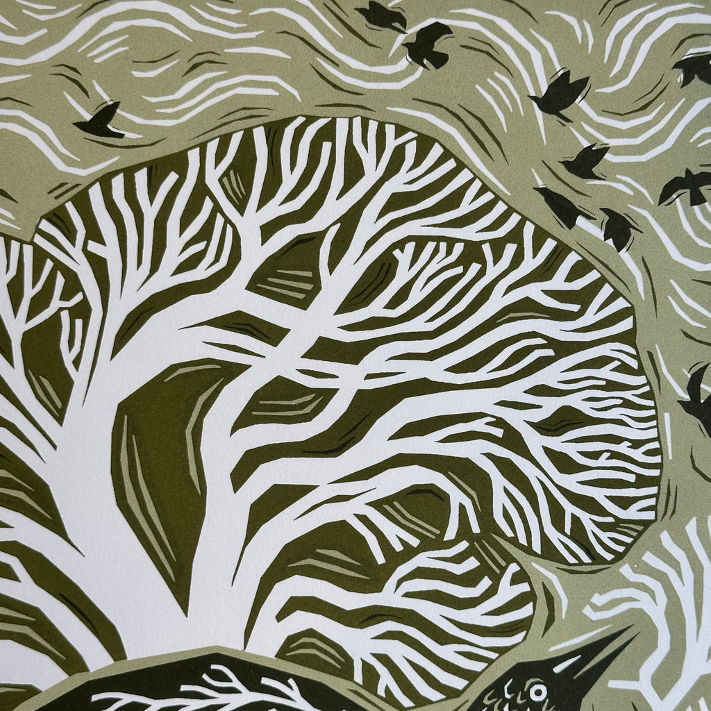 Ltd Edition Screenprint - Woodland Bird