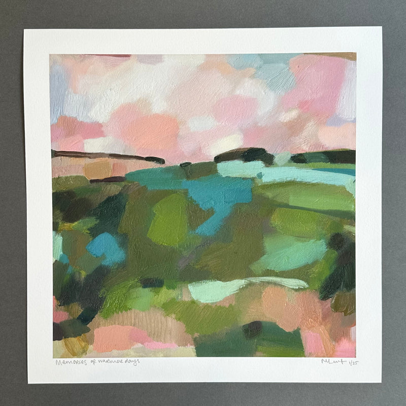 Fine Art Print - Memories of Warmer Days - Unframed