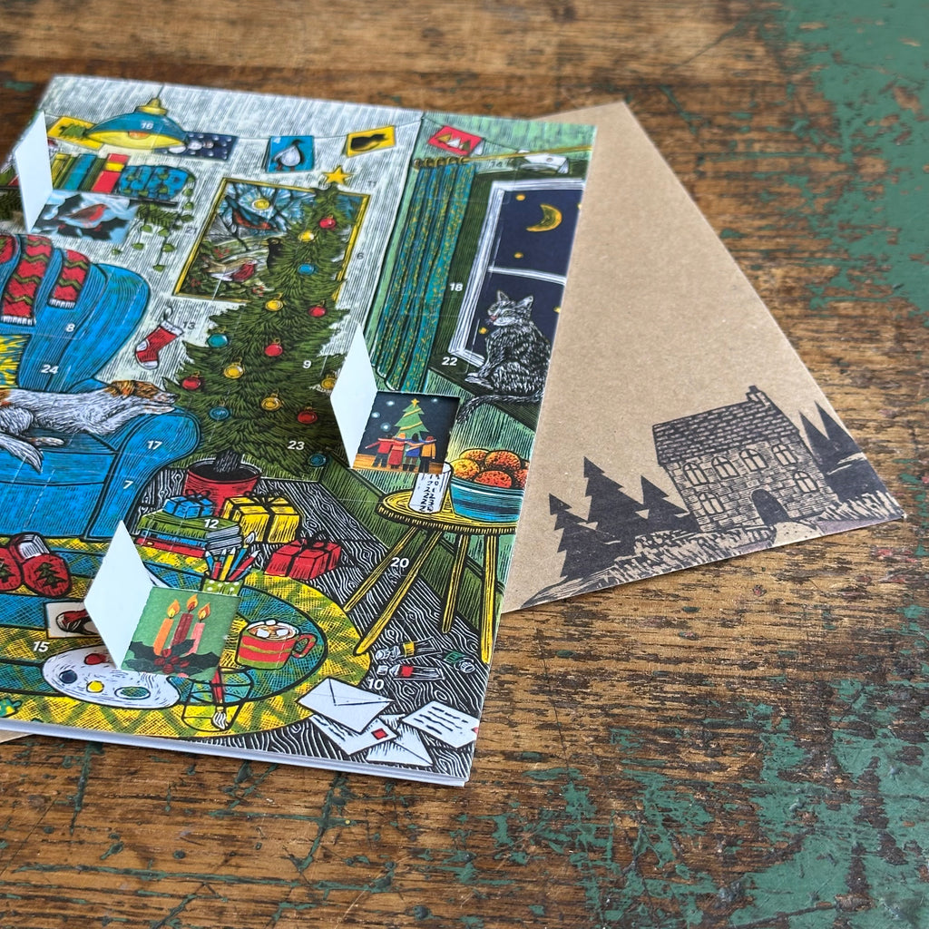 Advent Calendar G/Card  - Molly Lemon - Cosy Christmas