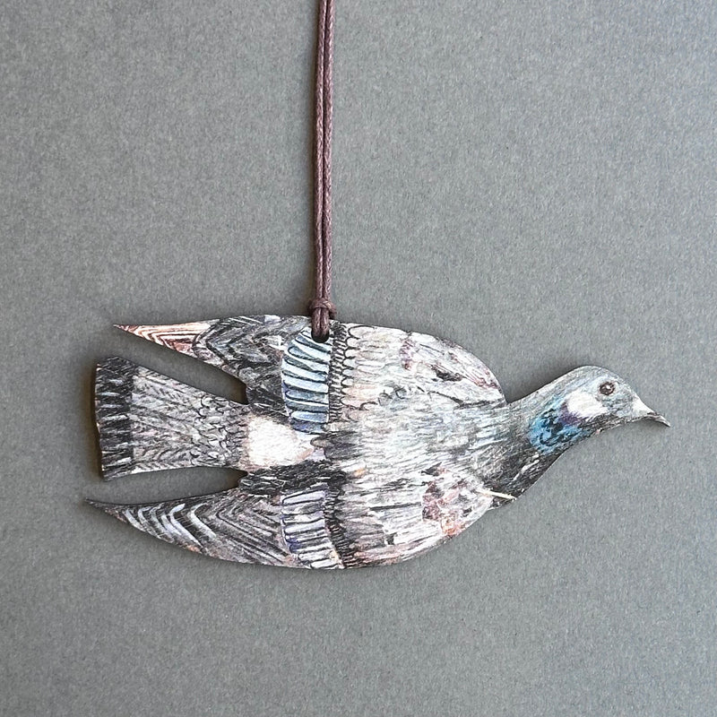 Wooden Decoration - Flying Dove