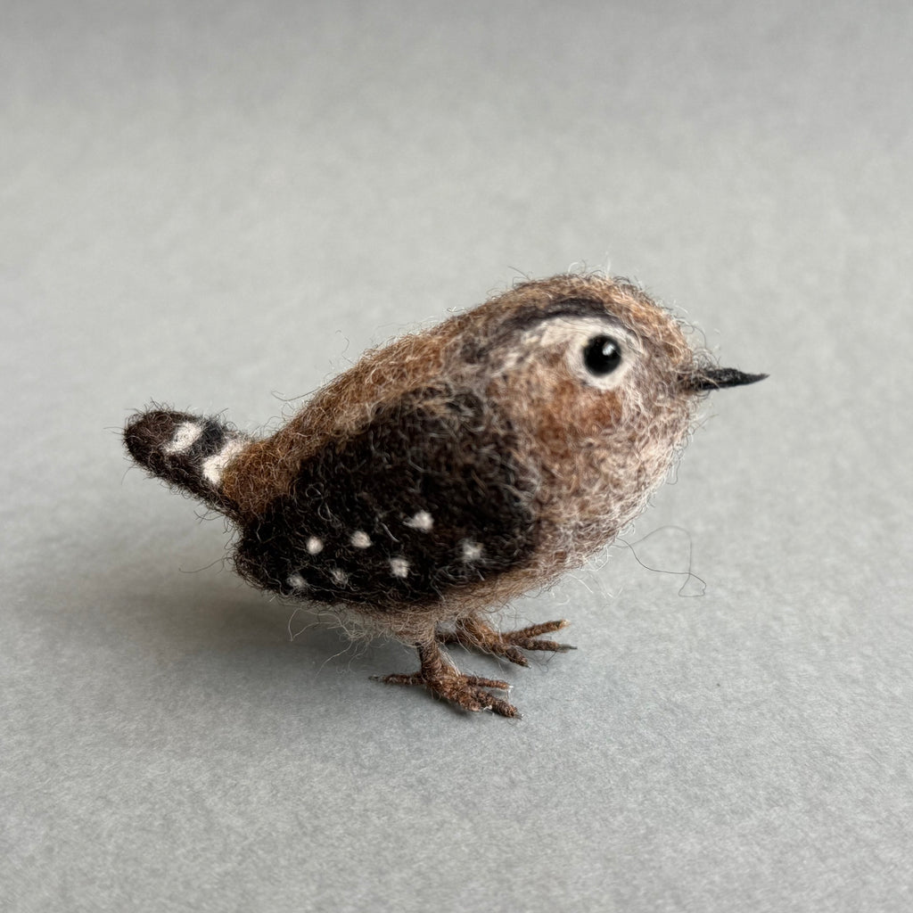 Needle Felted ‘Jenny Wren’
