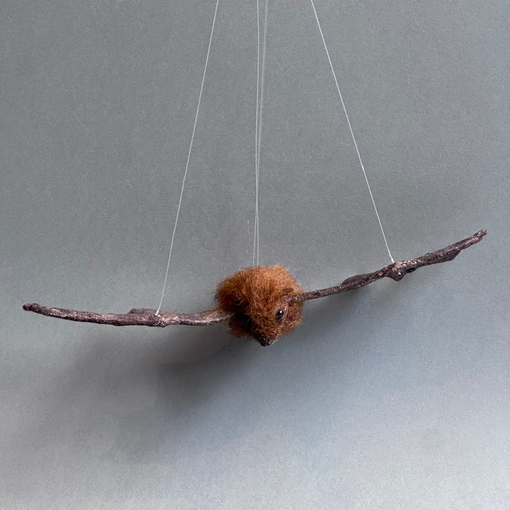 Needle Felted ‘Pippistrelle Bat’ #M