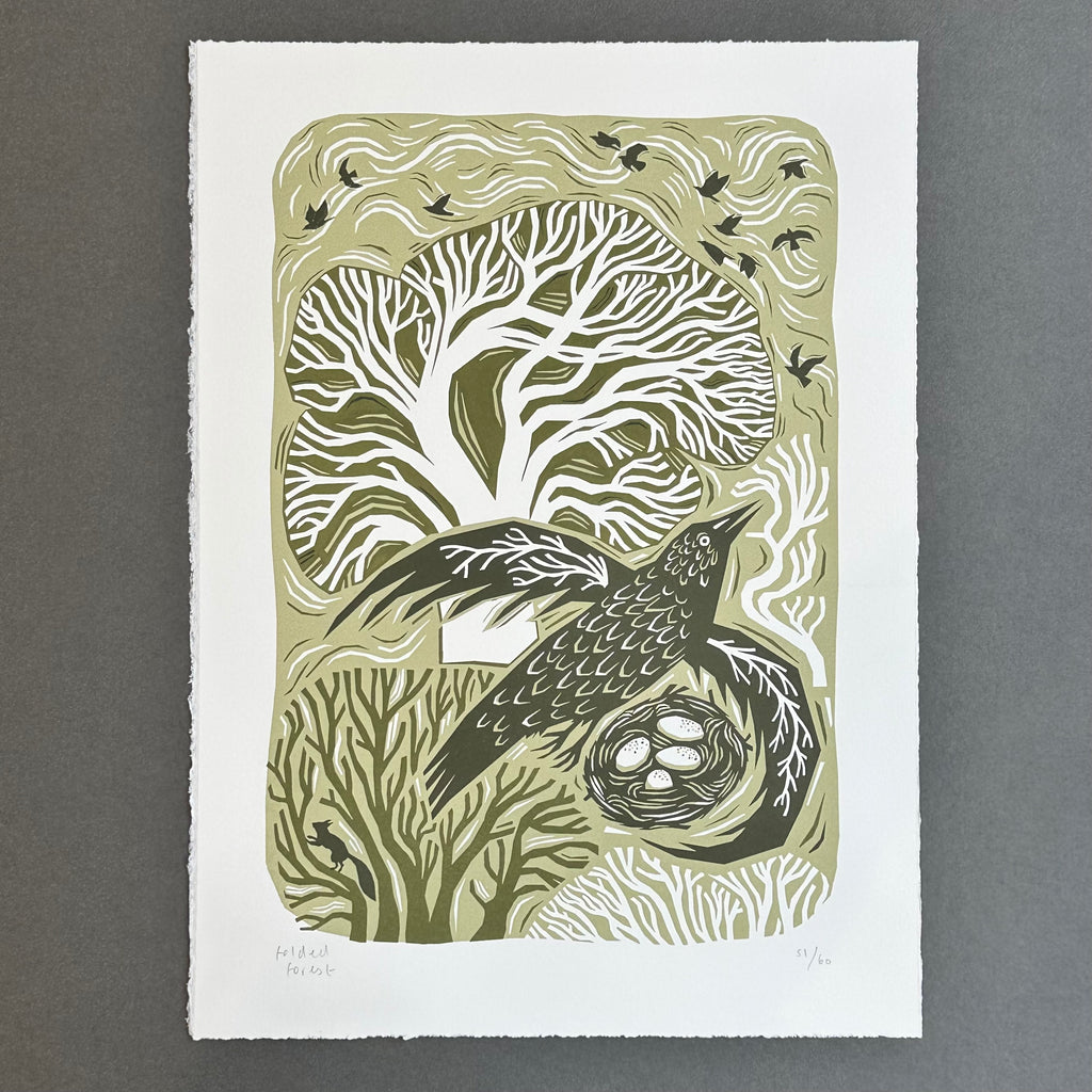 Ltd Edition Screenprint - Woodland Bird