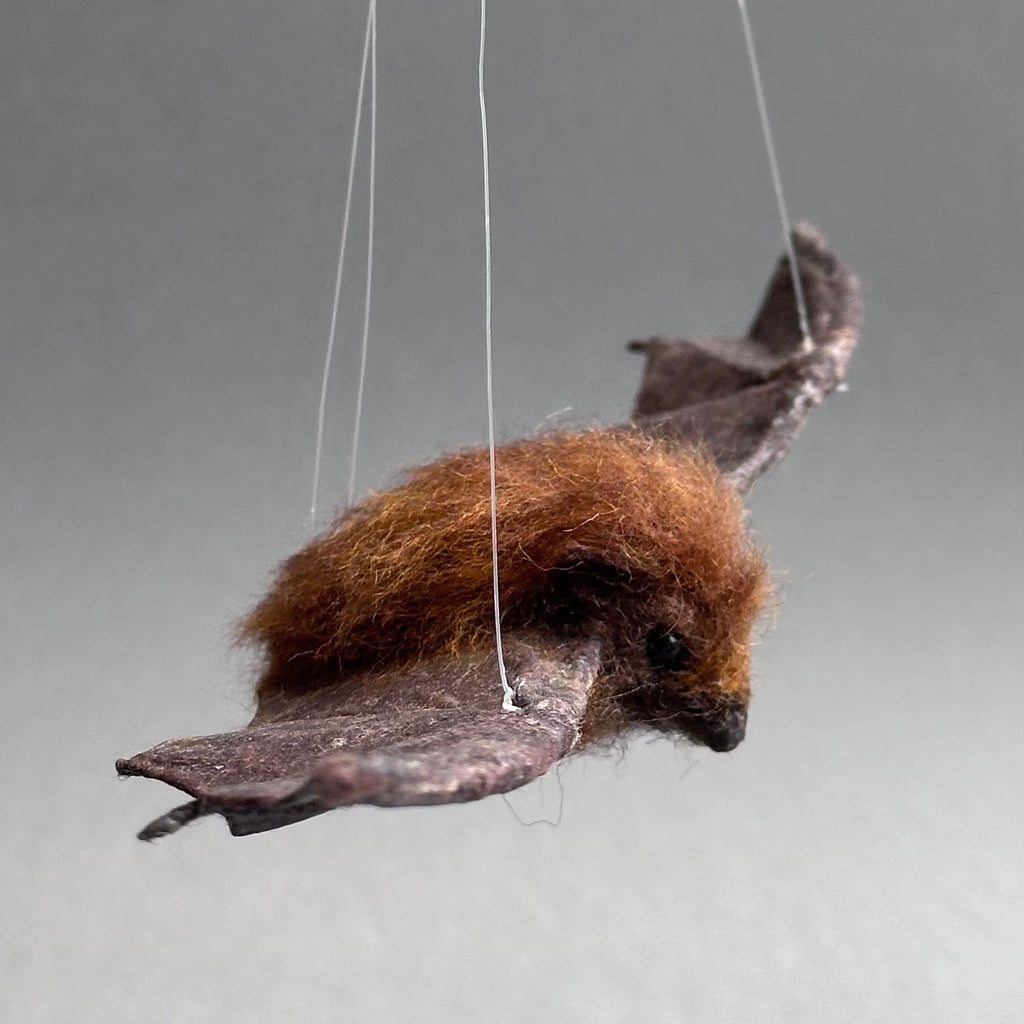 Needle Felted ‘Pippistrelle Bat’ #M