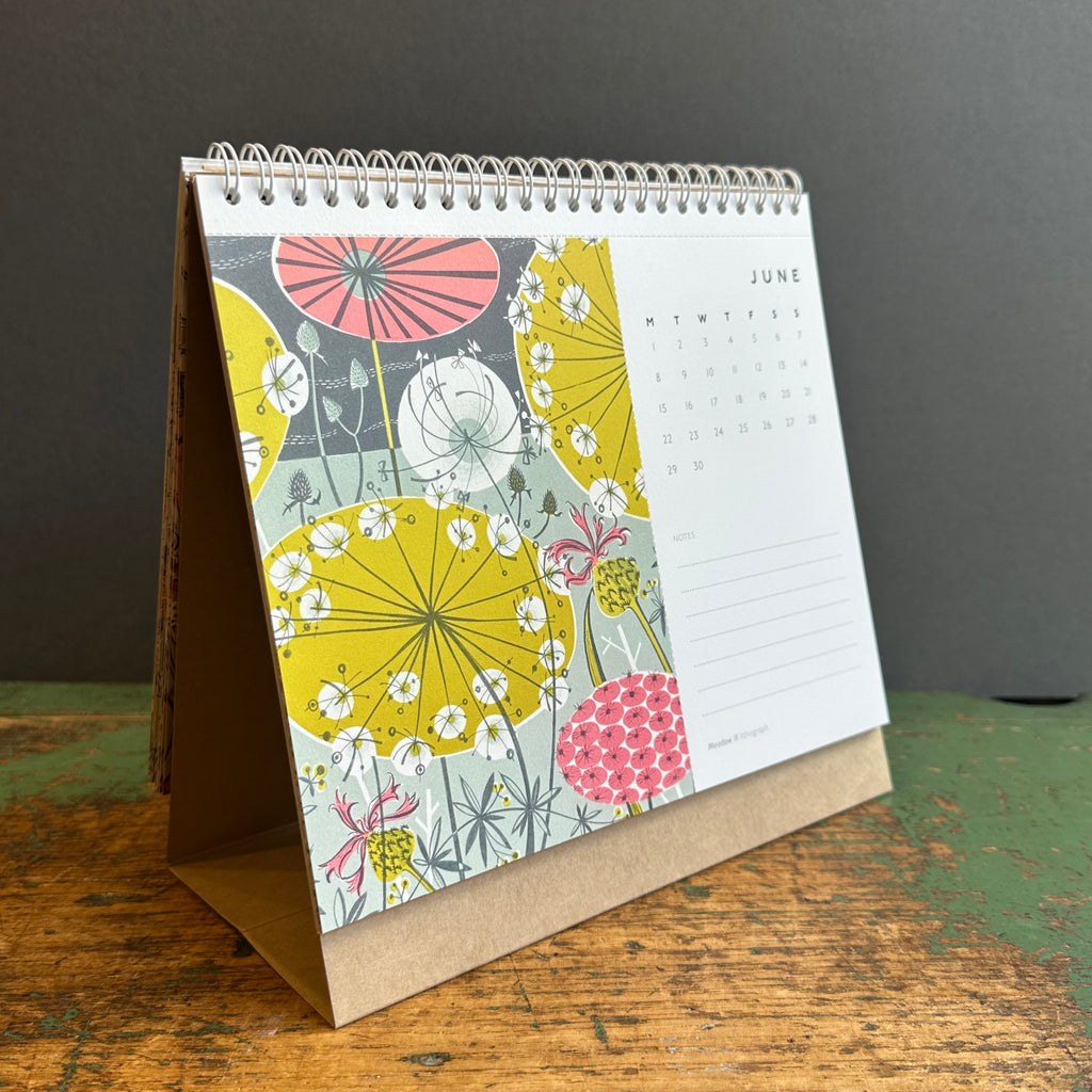 Desk Calendar 2026 - Angie Lewin
