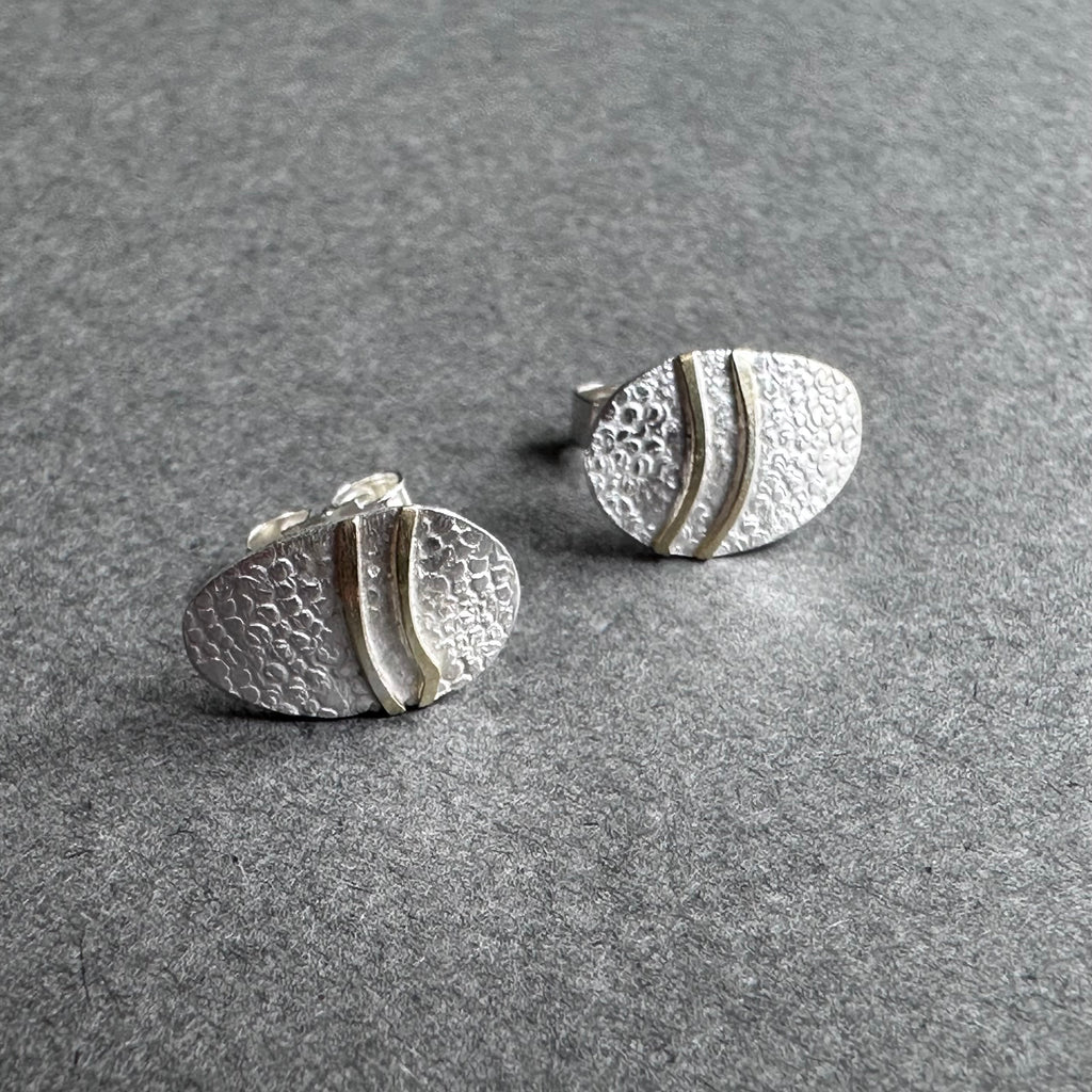 Bug Studs - Silver & Gold