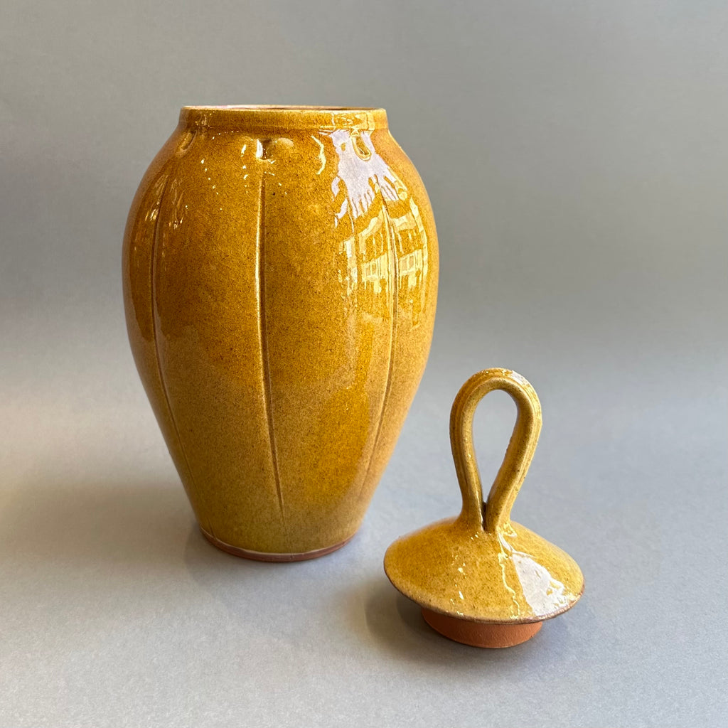 Medium Ginger Jar - Honey