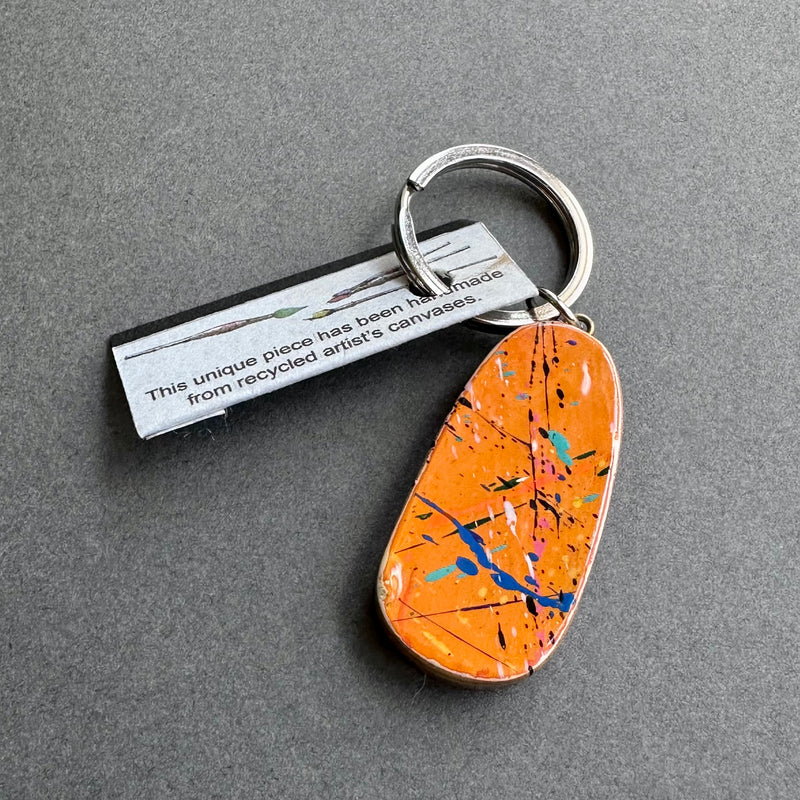 Paint Keyring - Orange