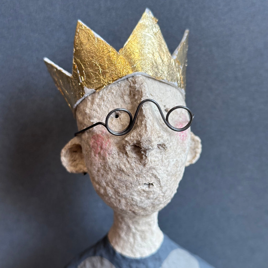 Paper Mache Sculpture - Horace The Tall King