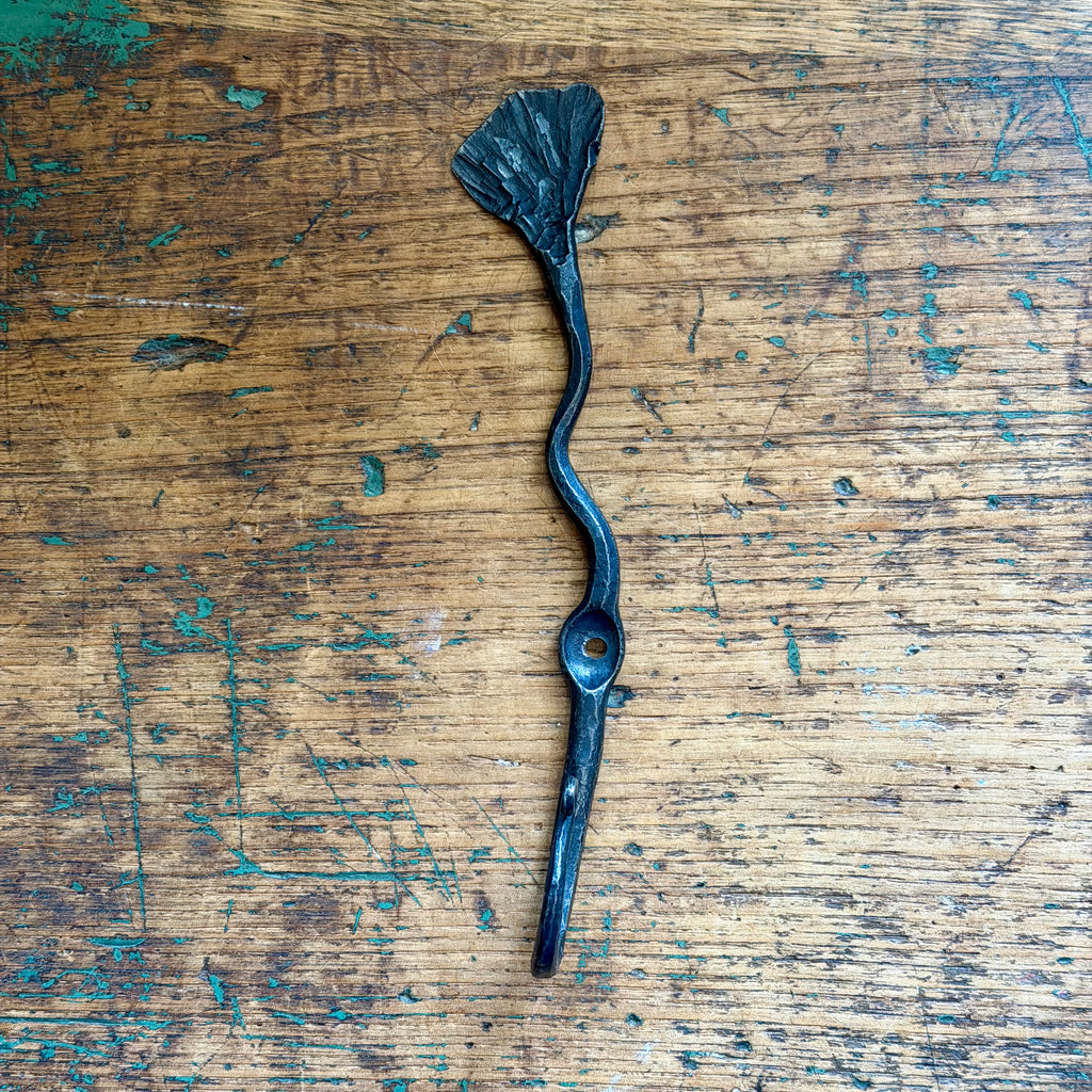 Hand Forged Hook - Ginko