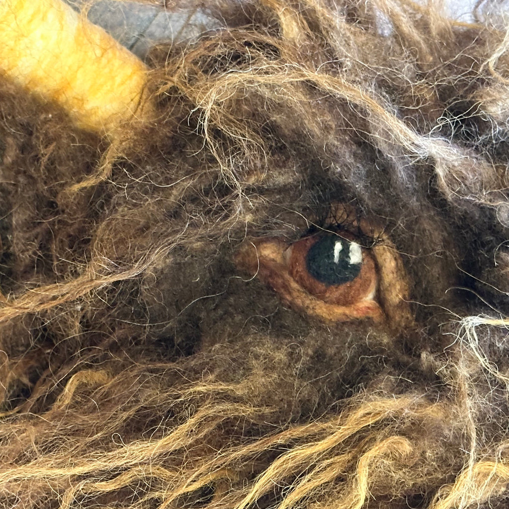 Needle Felted Highland Cow ‘Hamish’