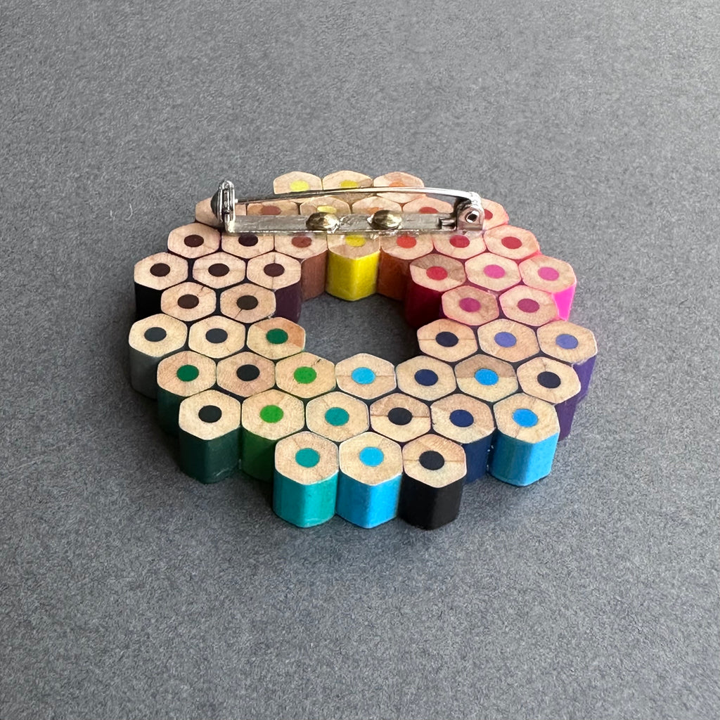 Colour Spectrum Brooch