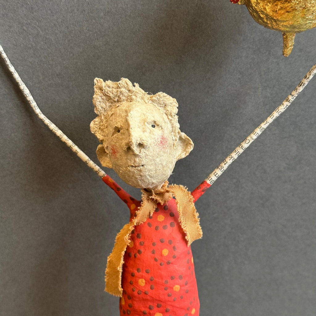 Paper Mache Sculpture ‘Jolien’