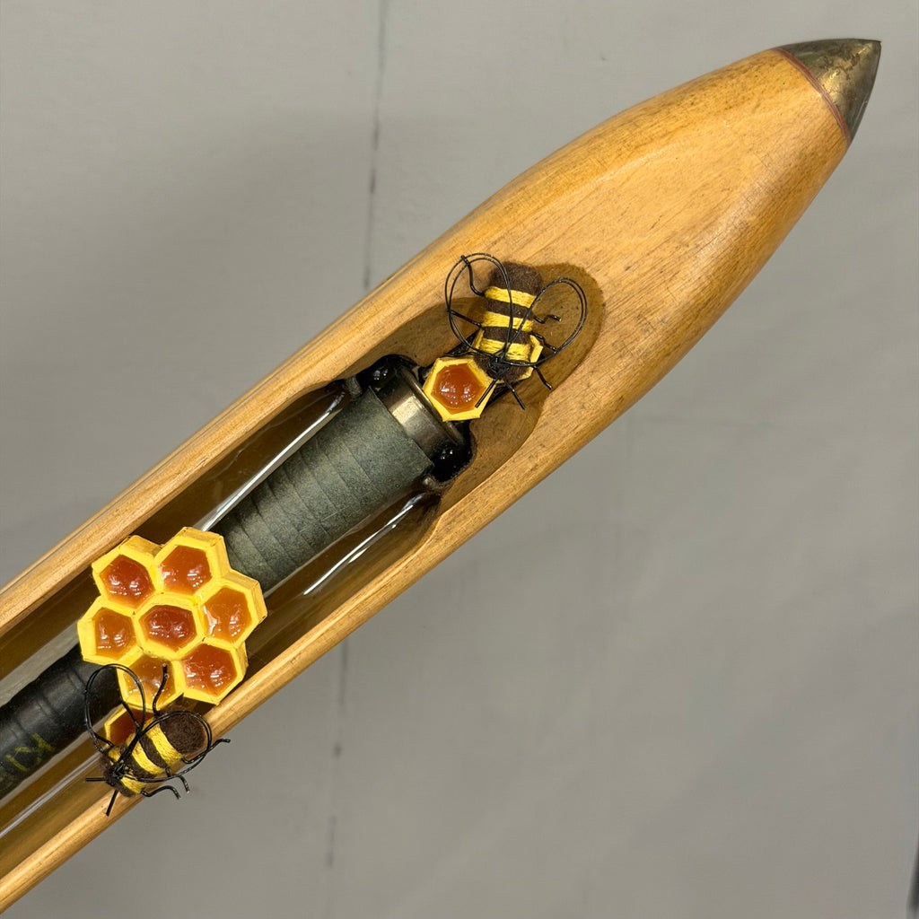 Mixed Media Wild Hive Shuttle #539