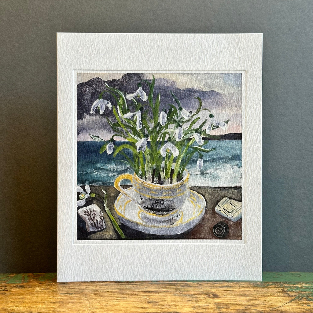 G/Card - Brita Granstrom - Ships with Snowdrops