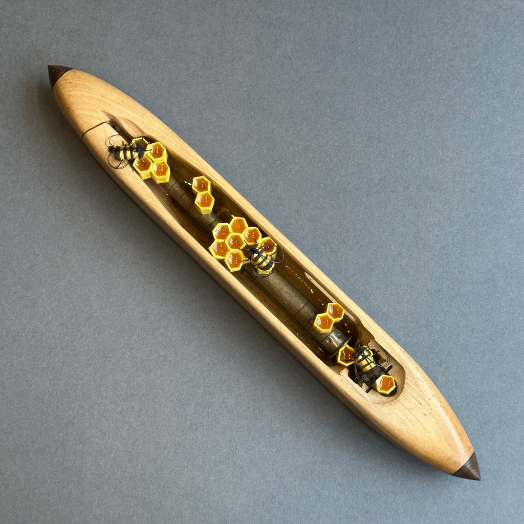 Mixed Media Wild Hive Shuttle #428