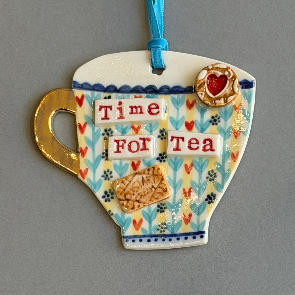 Porcelain Hanging Tea Cup