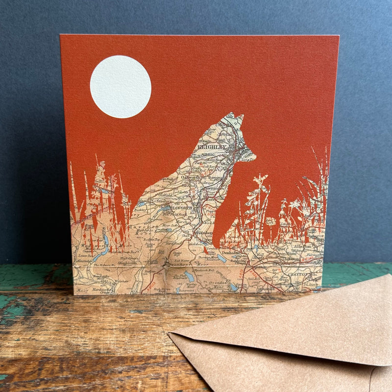 Haworth Map Card ‘Fox’