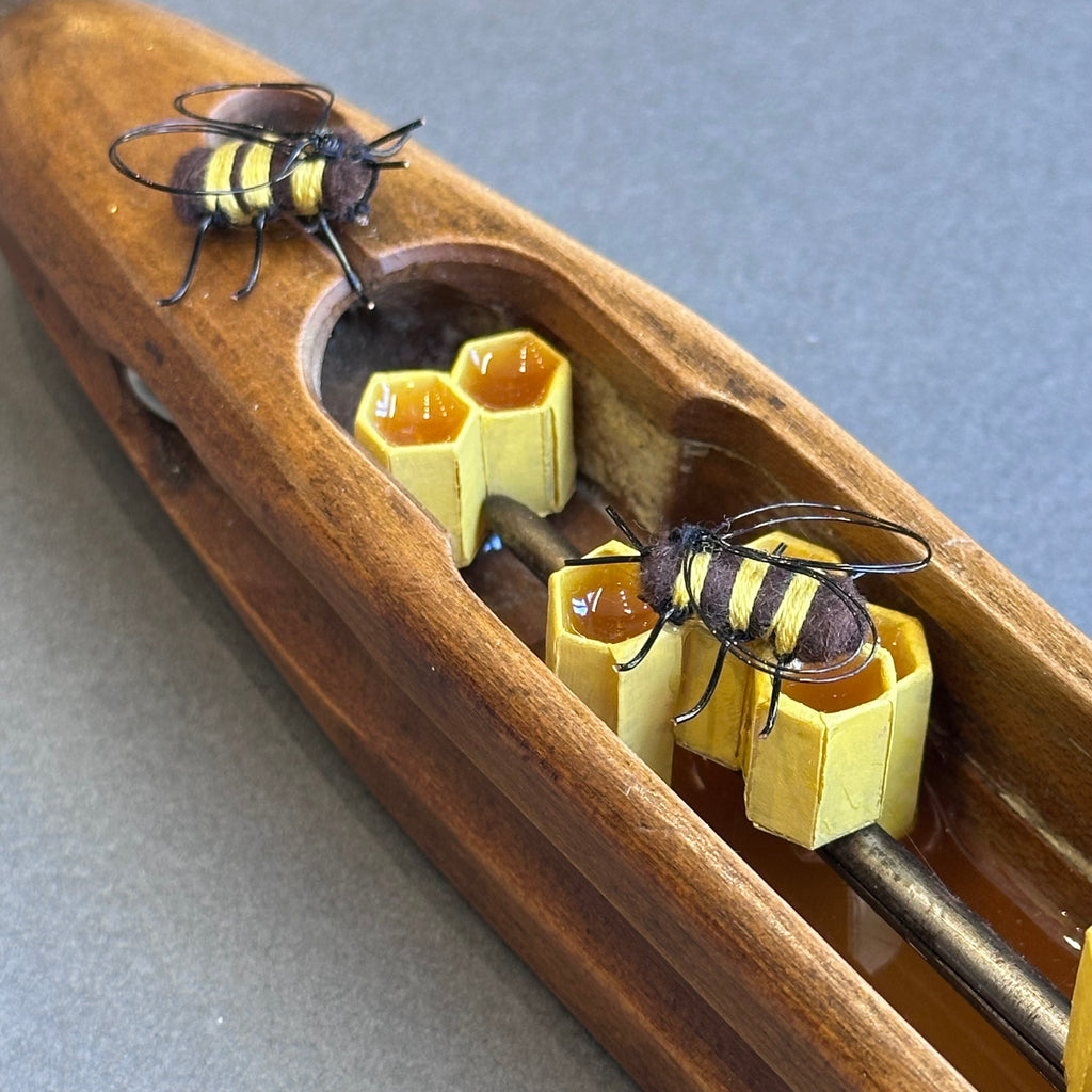 Mixed Media Wild Hive Shuttle #390