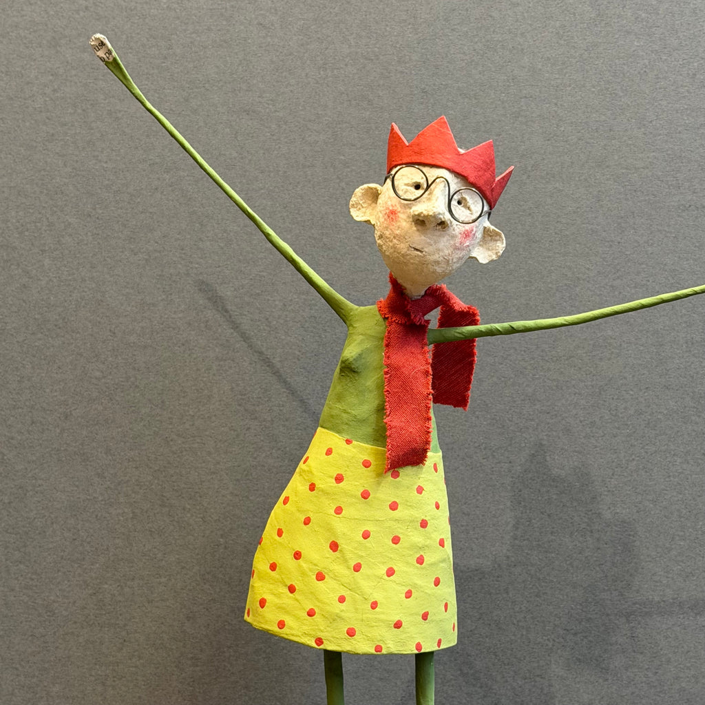 Paper Mache Sculpture ‘Heidi’