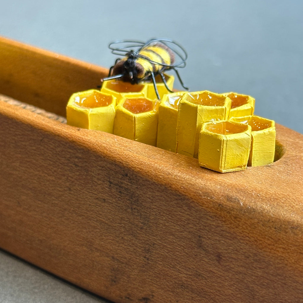 Mixed Media Wild Hive Shuttle #416