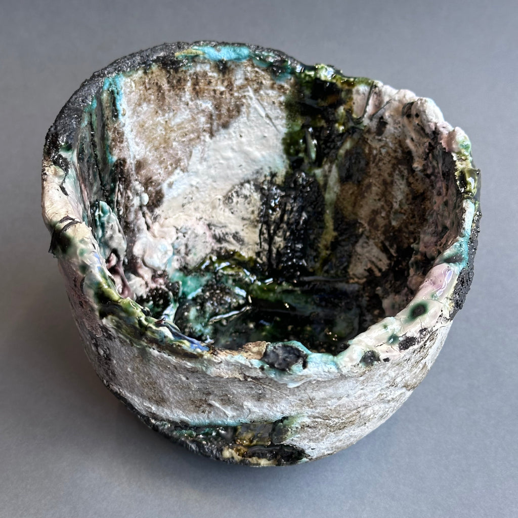 Ceramic Pot 'Moorland Puddle'