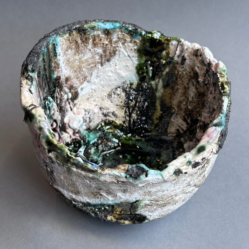 Ceramic Pot 'Moorland Puddle'