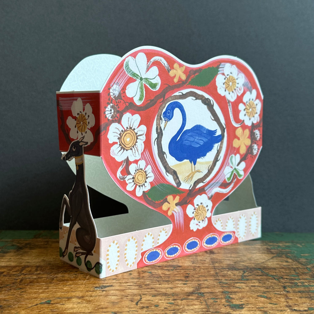 Die-Cut Card - Polly Fern - Swan & Thorn