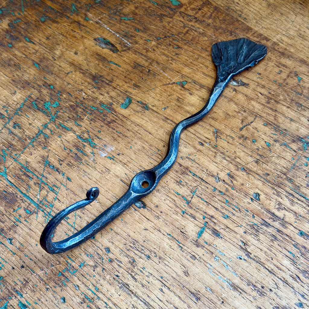Hand Forged Hook - Ginko