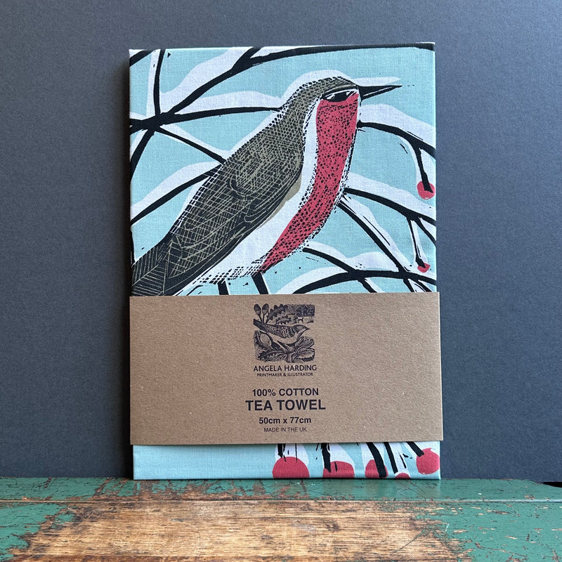 Angela Harding Tea Towel ‘Bringing Back the Tree’