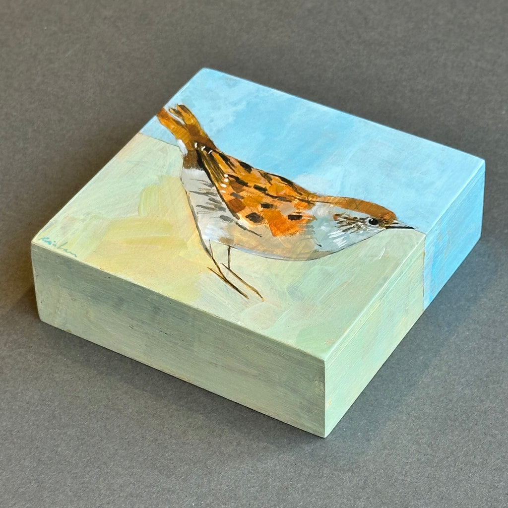 Acrylic on Board - ‘Dunnock’