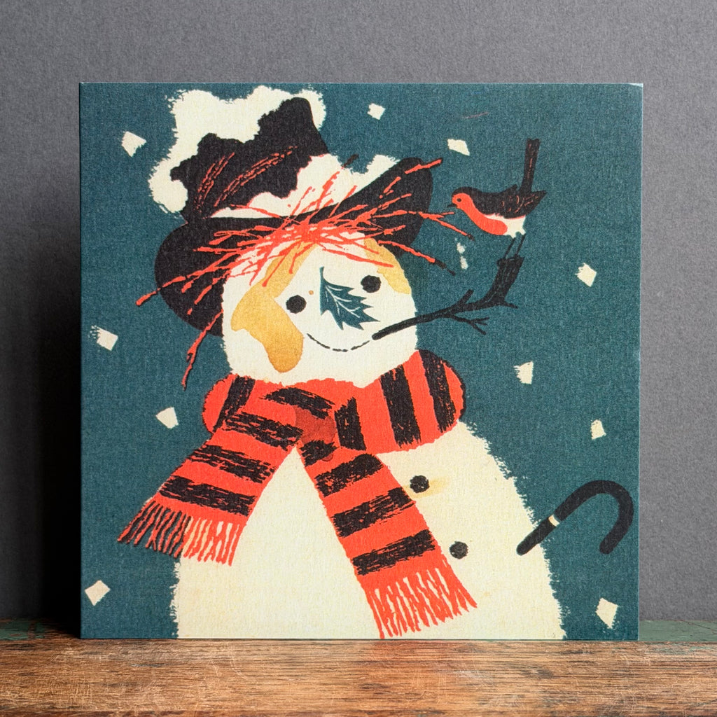 Christmas Card Pack - Set of 10 - John Hannah - 1959 Snowman
