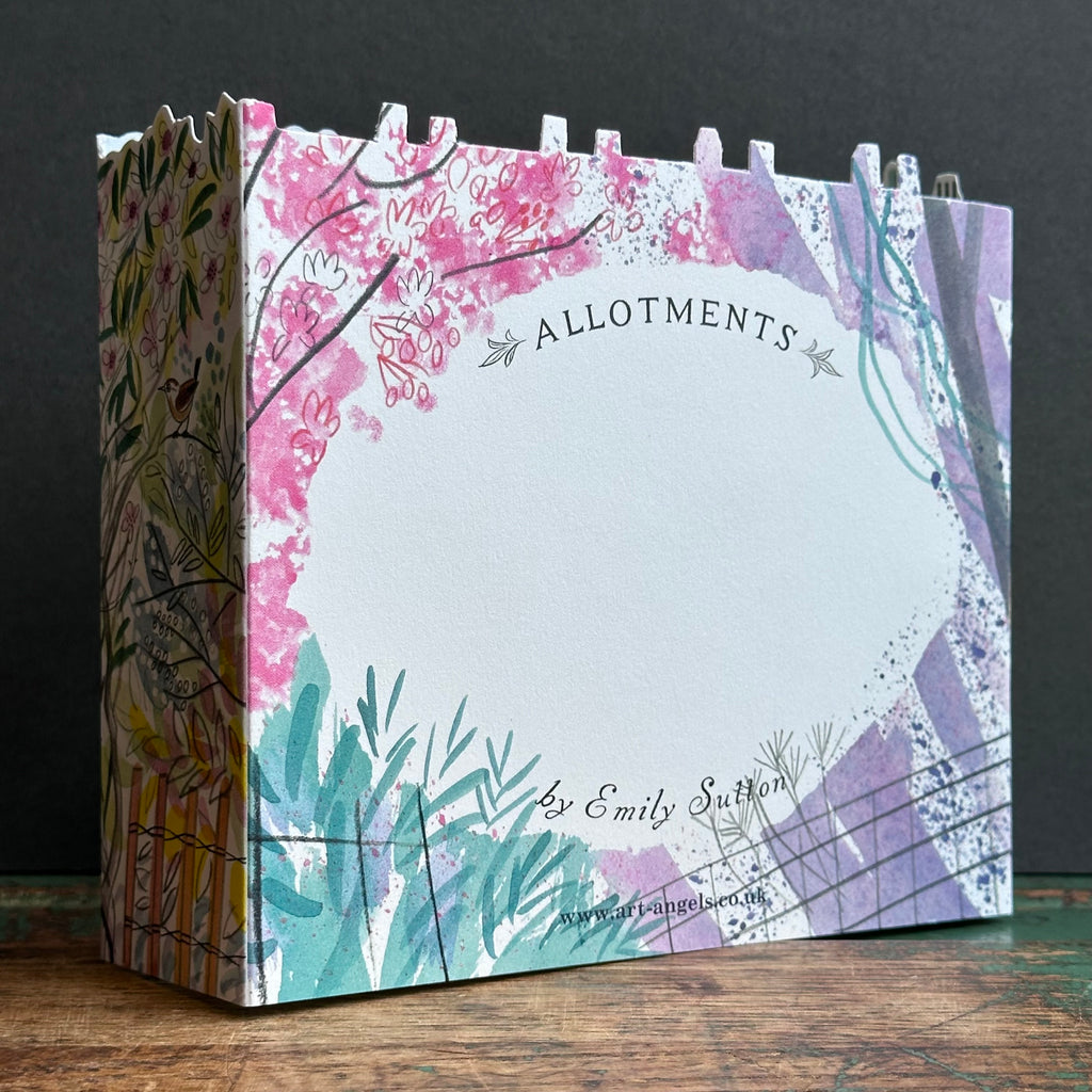 Die-Cut Card - Emily Sutton - Blackbird Alltoment