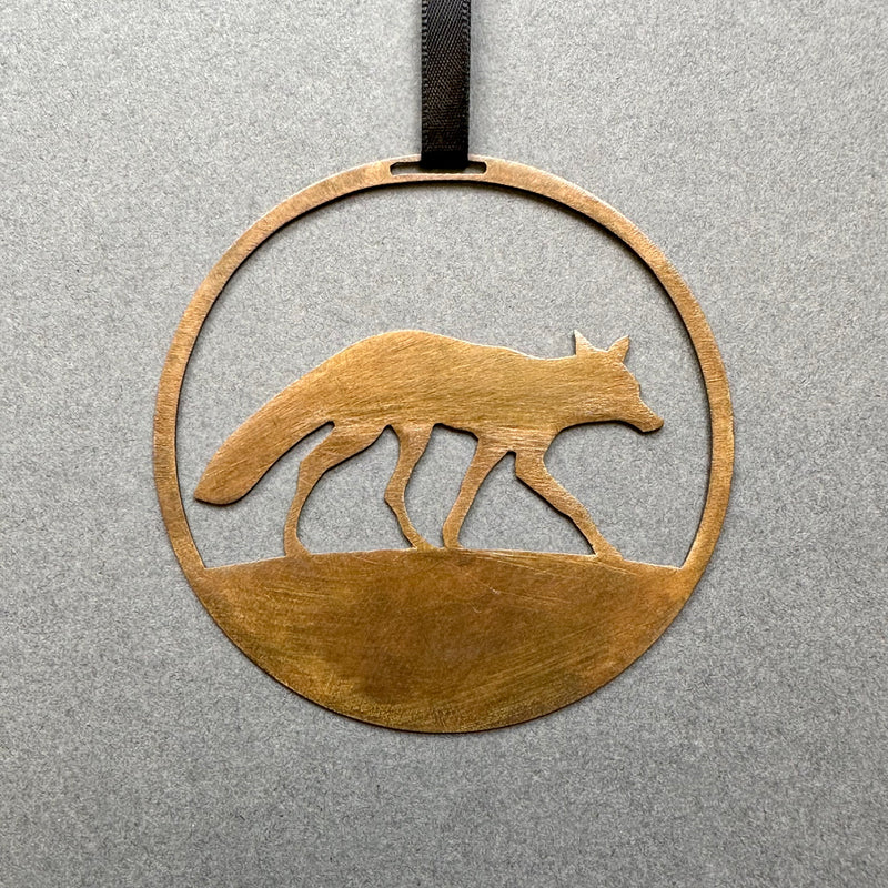 Metal Hanging - Fox